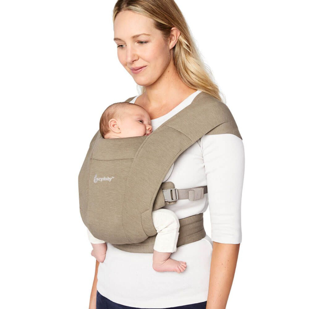 Ergobaby | Embrace Bæresele - Soft Olive - Image 3