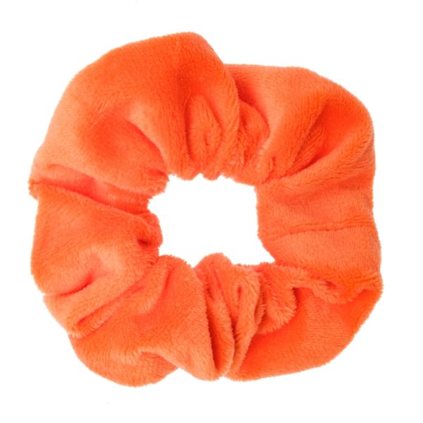 Velvet Scrunchie - Orange 