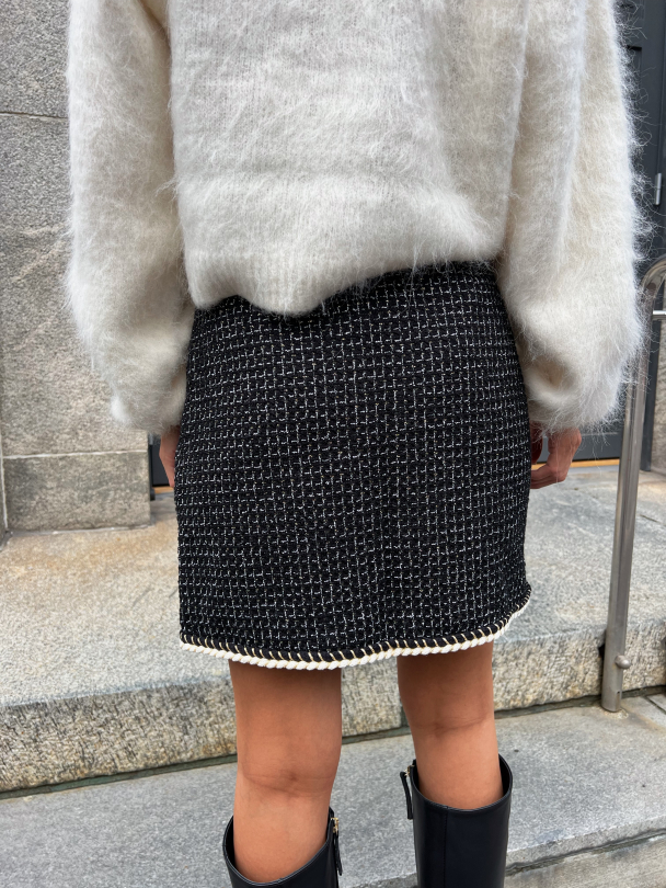 Clema Short Skirt - Black  - Image 2