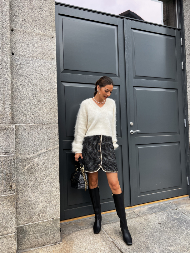 Clema Short Skirt - Black  - Image 5