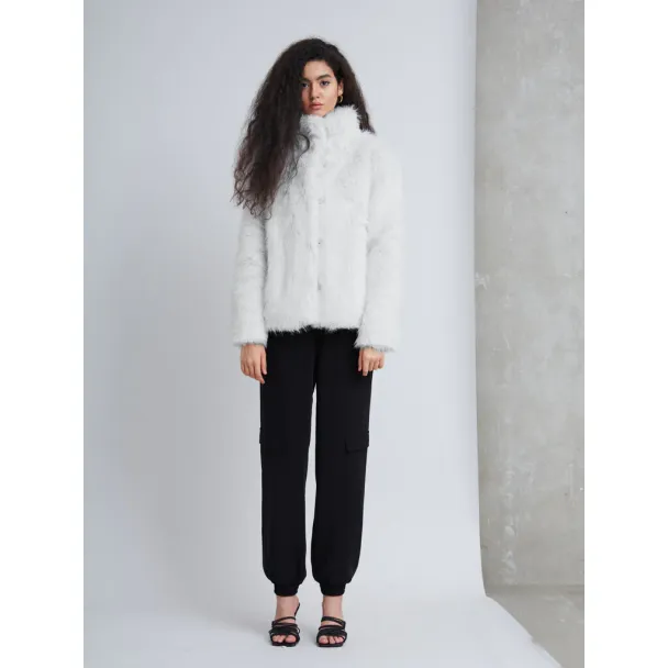 BRUUNS BAZAAR Erigeron Furry Jacket - Image 2