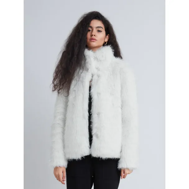 BRUUNS BAZAAR Erigeron Furry Jacket - Image 5