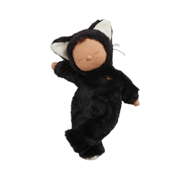 Olli Ella | Cozy Dinkums Black Cat - Nox - Image 1