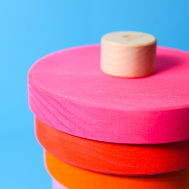 Stabletårn stort - Neonrosa - Image 5