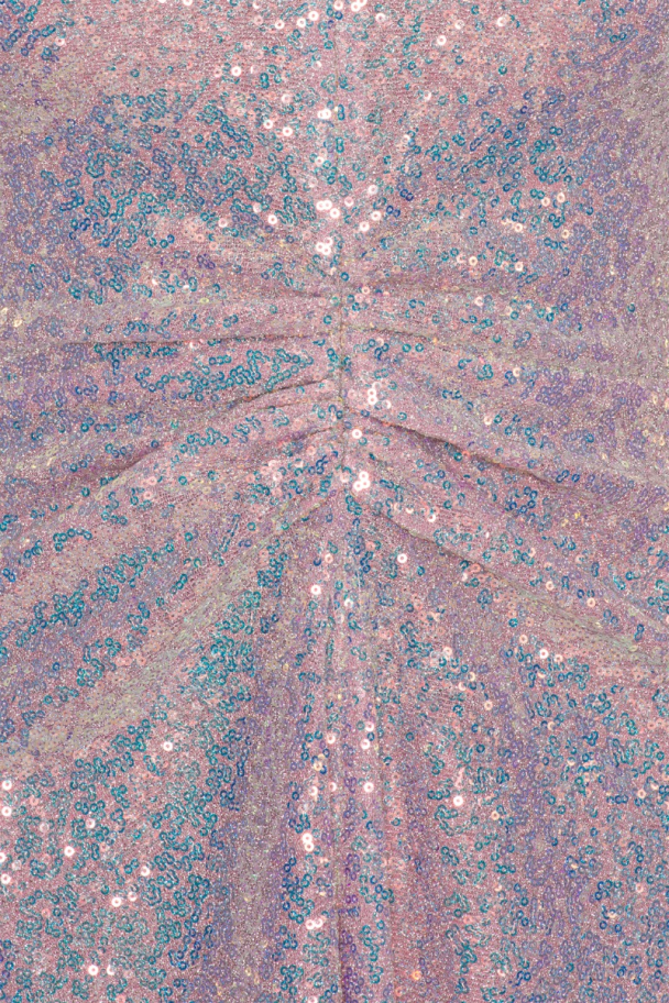 Sequins Midi Dress - Soft Pink  - Image 6