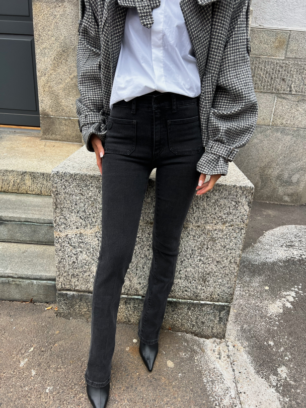 Gaucho Flr - Scrunge Black - Image 1