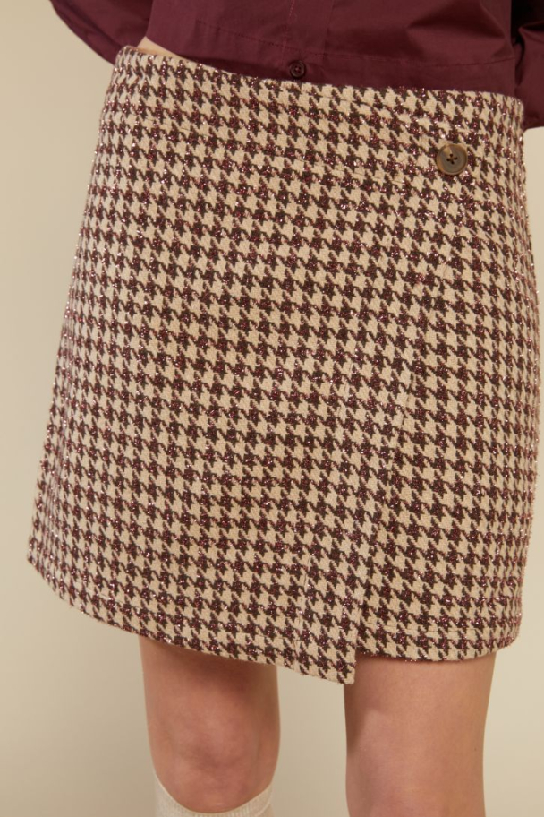 LINE OF OSLO Belle Bouclé Skirt - Image 1