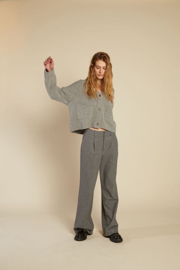 LINE OF OSLO Moon Stripe Trousers - Image 6