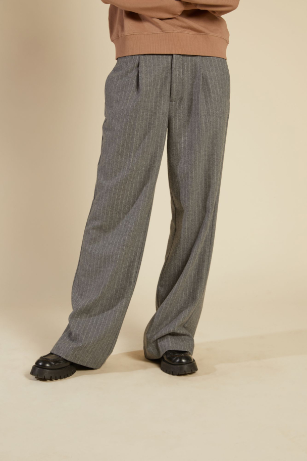 LINE OF OSLO Moon Stripe Trousers - Image 1