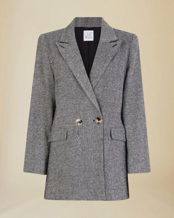 LINE OF OSLO Earth Tweed Blazer - Image 2