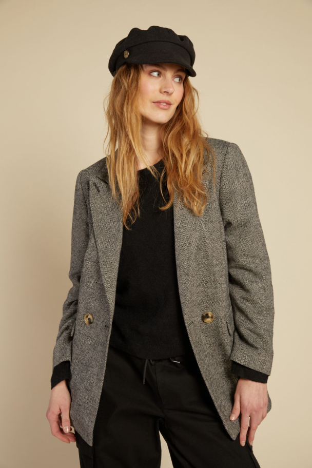 LINE OF OSLO Earth Tweed Blazer - Image 1
