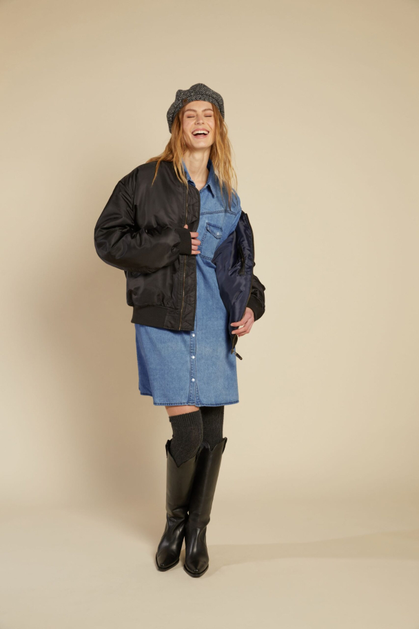 LINE OF OSLO Kennedy Denim Dress - Image 3