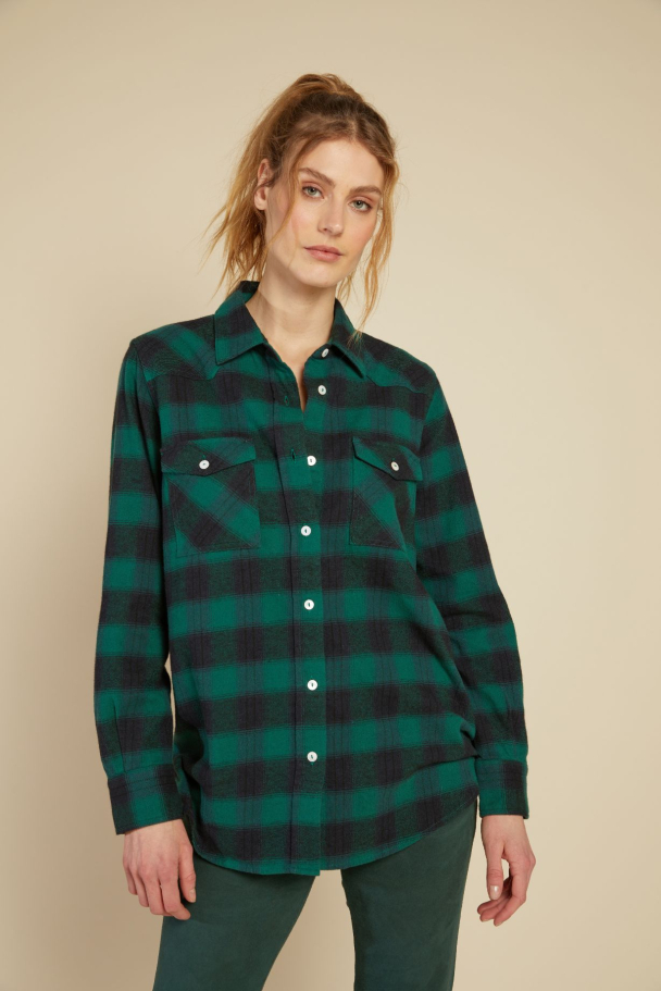 LINE OF OSLO Jackie Check Shirt - Image 1