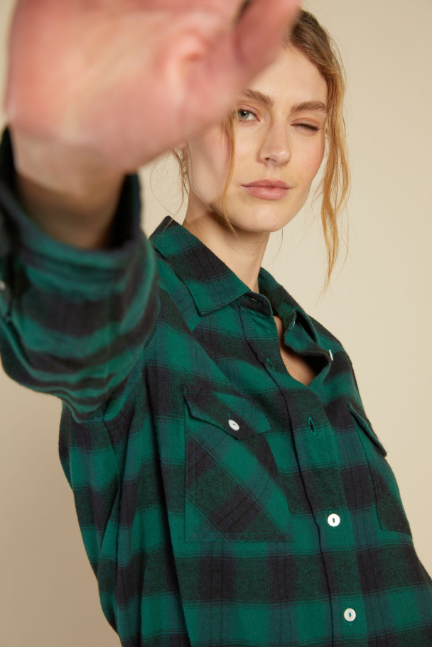 LINE OF OSLO Jackie Check Shirt - Image 5