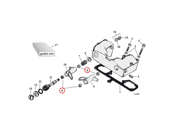 ROCKER ARM BUSHINGS