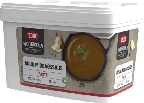 Brun middagsausPaste 1,2kg Toro 