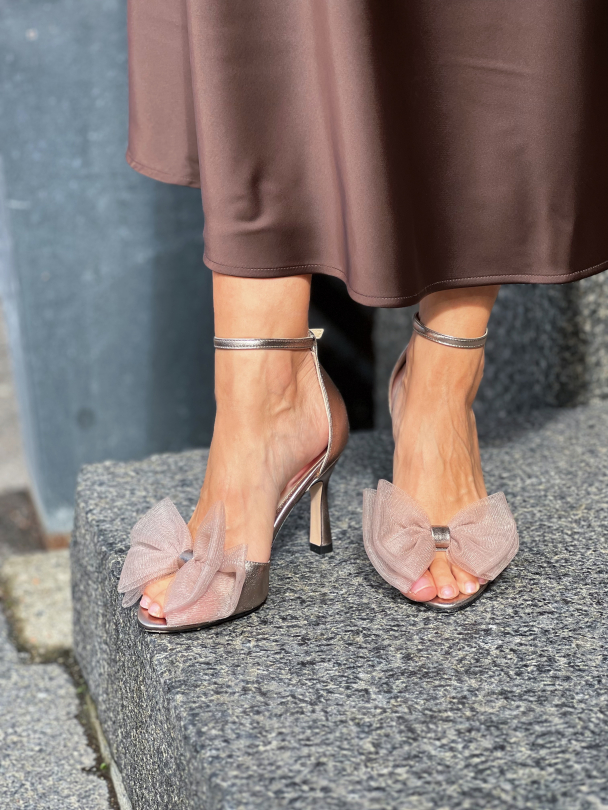 Ashley Metallic Bow - Metallic Bronze - Image 1