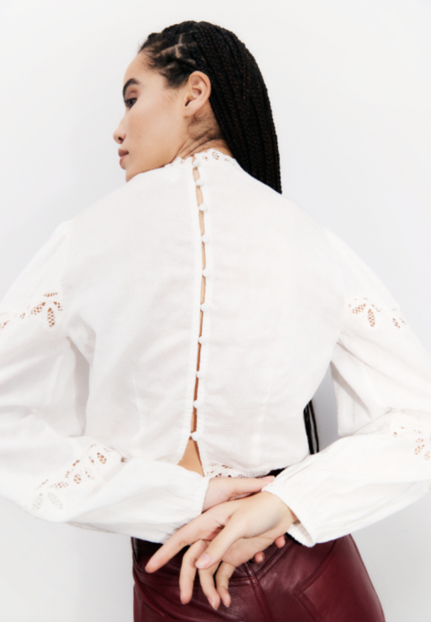 Coachella Blouse - White  - Image 3