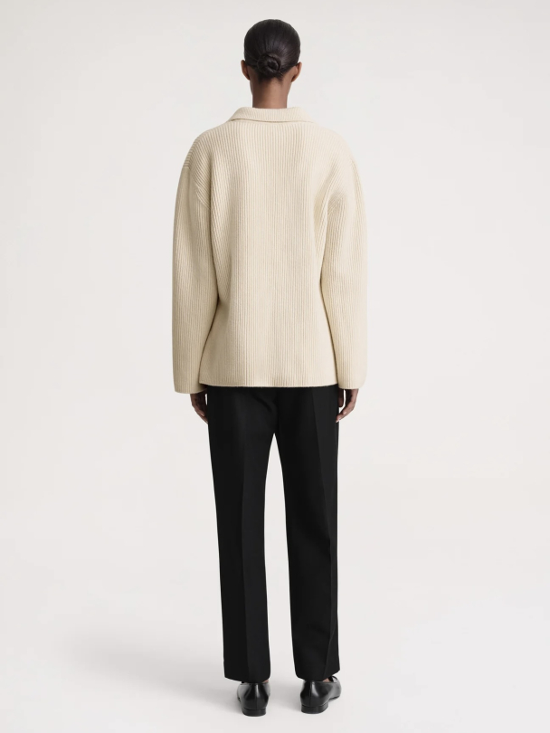 Ribbed Polo Knit - Image 2
