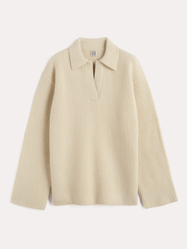 Ribbed Polo Knit - Image 5