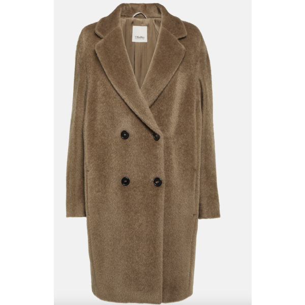 Roseto Alpaca Coat |  Roseto Alpaca Teddy Coat fra Max Mara