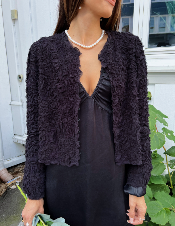 Georgette Jacket - Black - Image 1