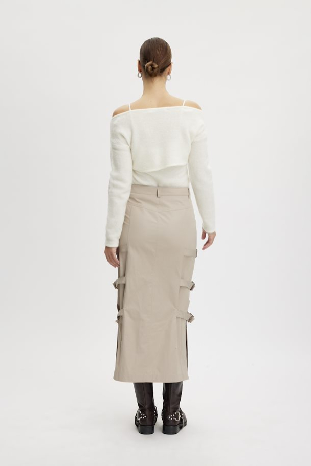 Alpha 2in1 Off Shoulder - Ivory - Image 2
