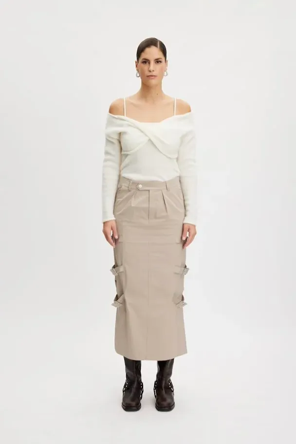 Alpha 2in1 Off Shoulder - Ivory - Image 4