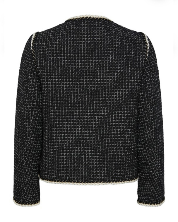 Clema 7/8 Blazer Jacket - Black  - Image 4