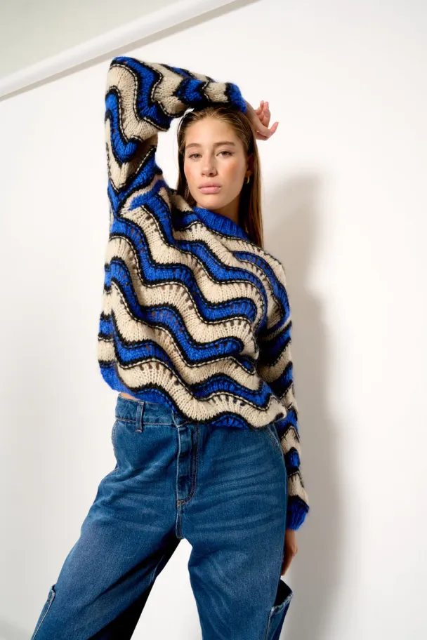 NOELLA Panama Knit Sweater  - Image 3