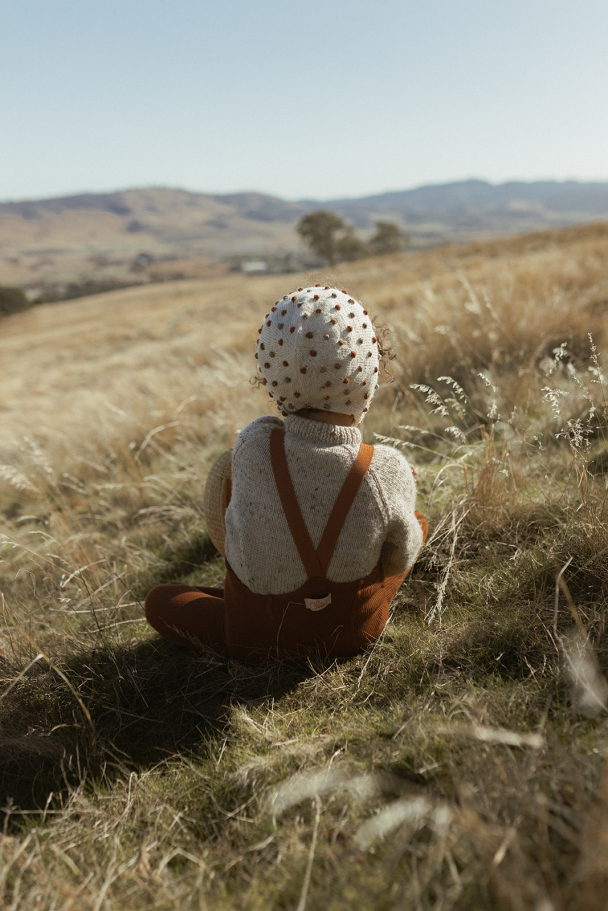 Wooly Footless Tights - Ginger - Image 3
