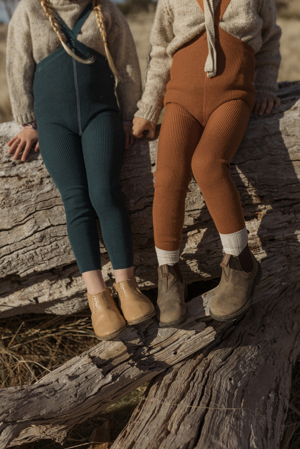 Wooly Footless Tights - Blue Sapphire - Image 4