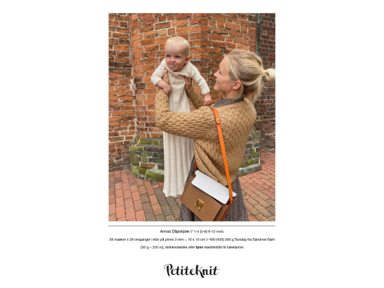 PetiteKnit - Annas Dåpskjole
