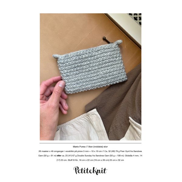 PetiteKnit - Marie Purse