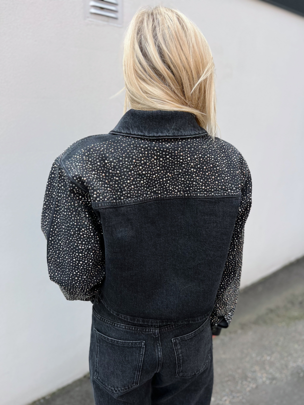Nadiva Jacket - Dark Grey Washed - Image 3