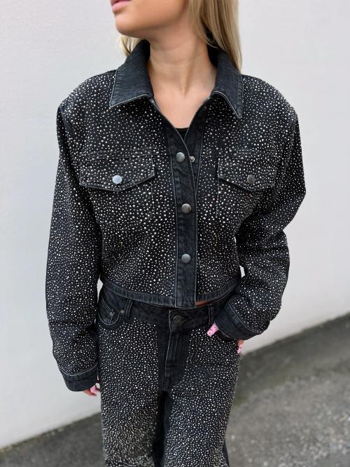 Nadiva Jacket - Dark Grey Washed