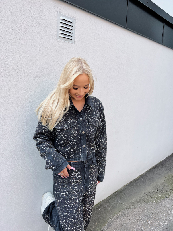 Nadiva Jacket - Dark Grey Washed - Image 6
