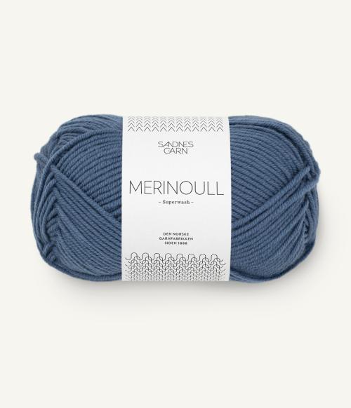 Merinoull 6052 Jeansblå - Sandnes Garn