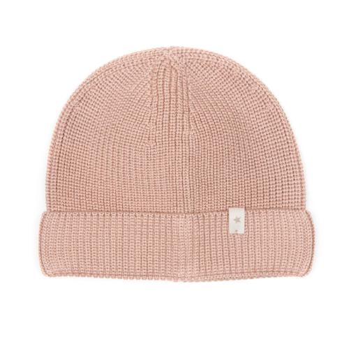 HUTTELIHUT - STREET WOOL BEANIE DUSTY ROSE