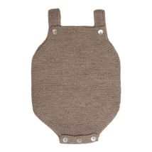 Romper Alpaca Wool Knit - Nougat