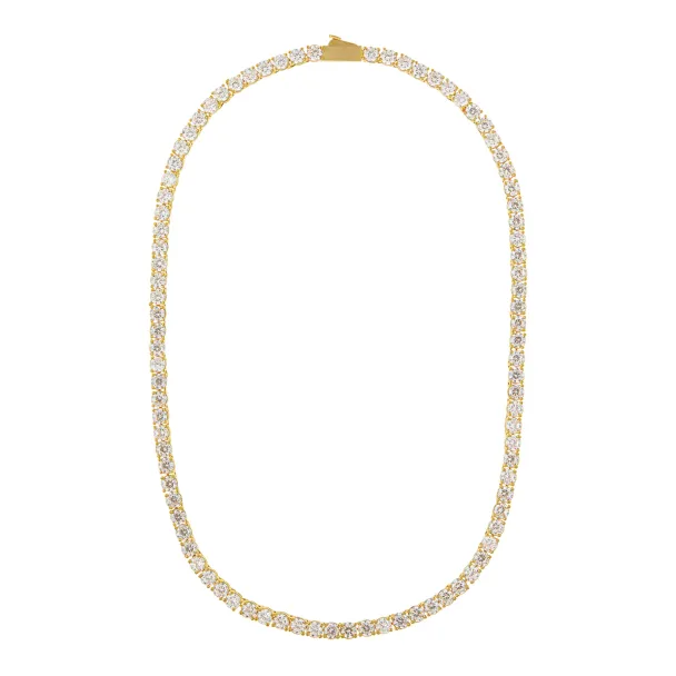 ORELIA Pave Tennis Necklace  - Image 1
