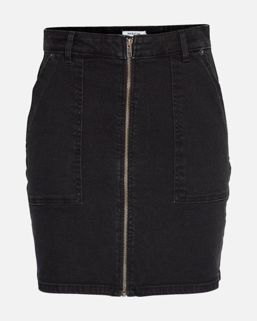 Drika Rikka Short Skirt - Black Wash