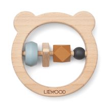 Liewood | Avada Wooden Rattle - Sea Blue Mix