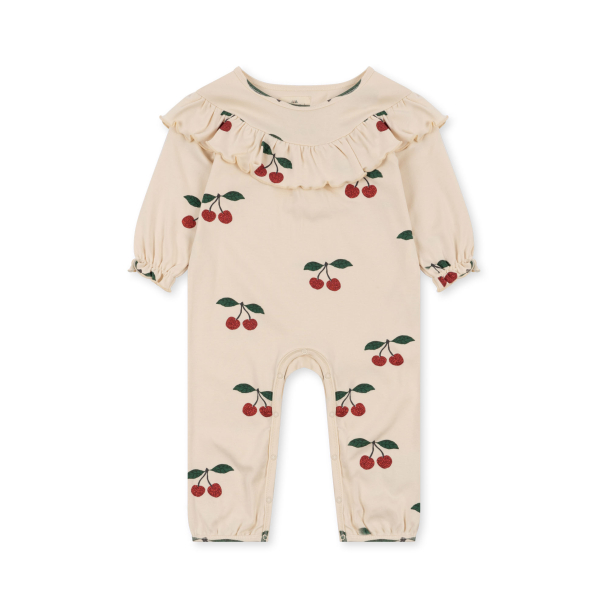 KONGES SLØJD - MALLI GLITTER ROMPER MA GRANDE CERISE - Image 1