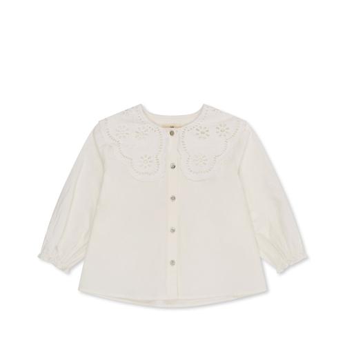 KONGES SLØJD - RILO COLLAR SHIRT OPTIC WHITE