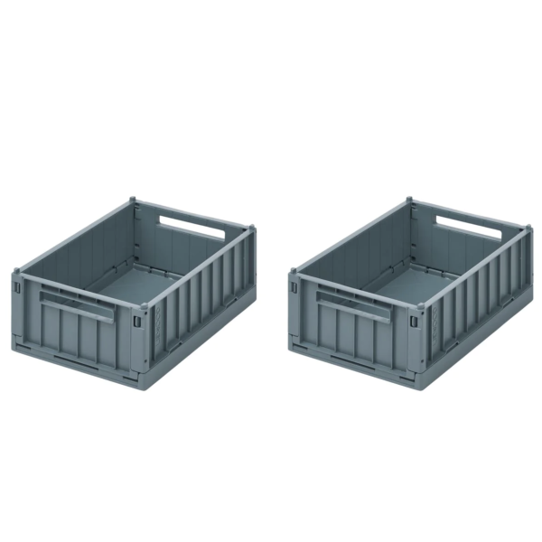 WESTON SMALL STORAGE BOX 2 PACK - WHALE BLUE