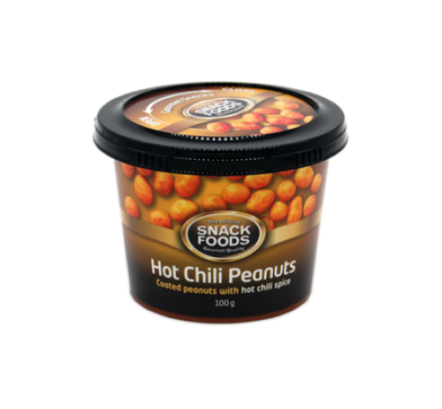Hot Chili Peanuts 100g