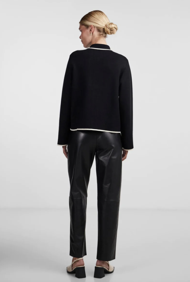 Costi Knit Cardigan - Black  - Image 2