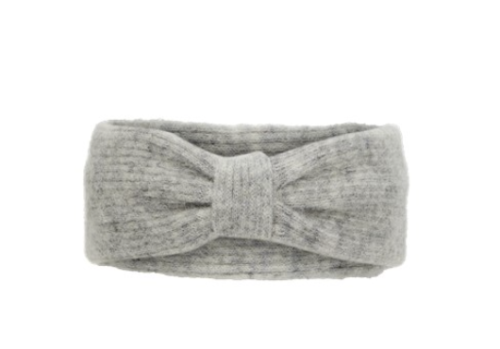 Maline Knit Headband - Light Grey Melange 