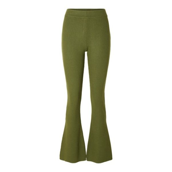 Karo Flared Knitted Pant